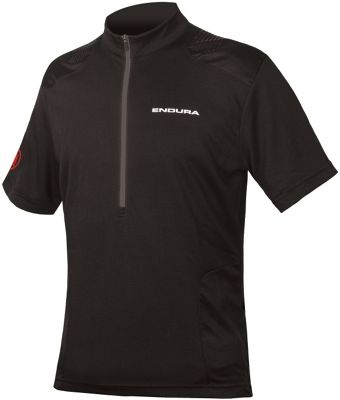 Endura Hummvee Short Sleeve Jersey - Black - XL}, Black