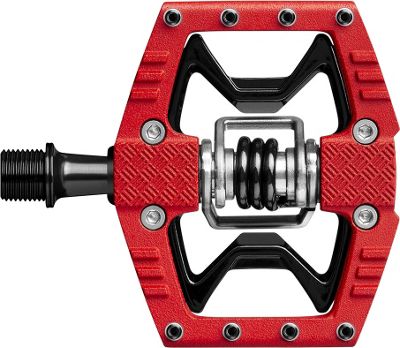 crankbrothers Doubleshot 3 Clipless MTB Pedals - Red- Black, Red- Black
