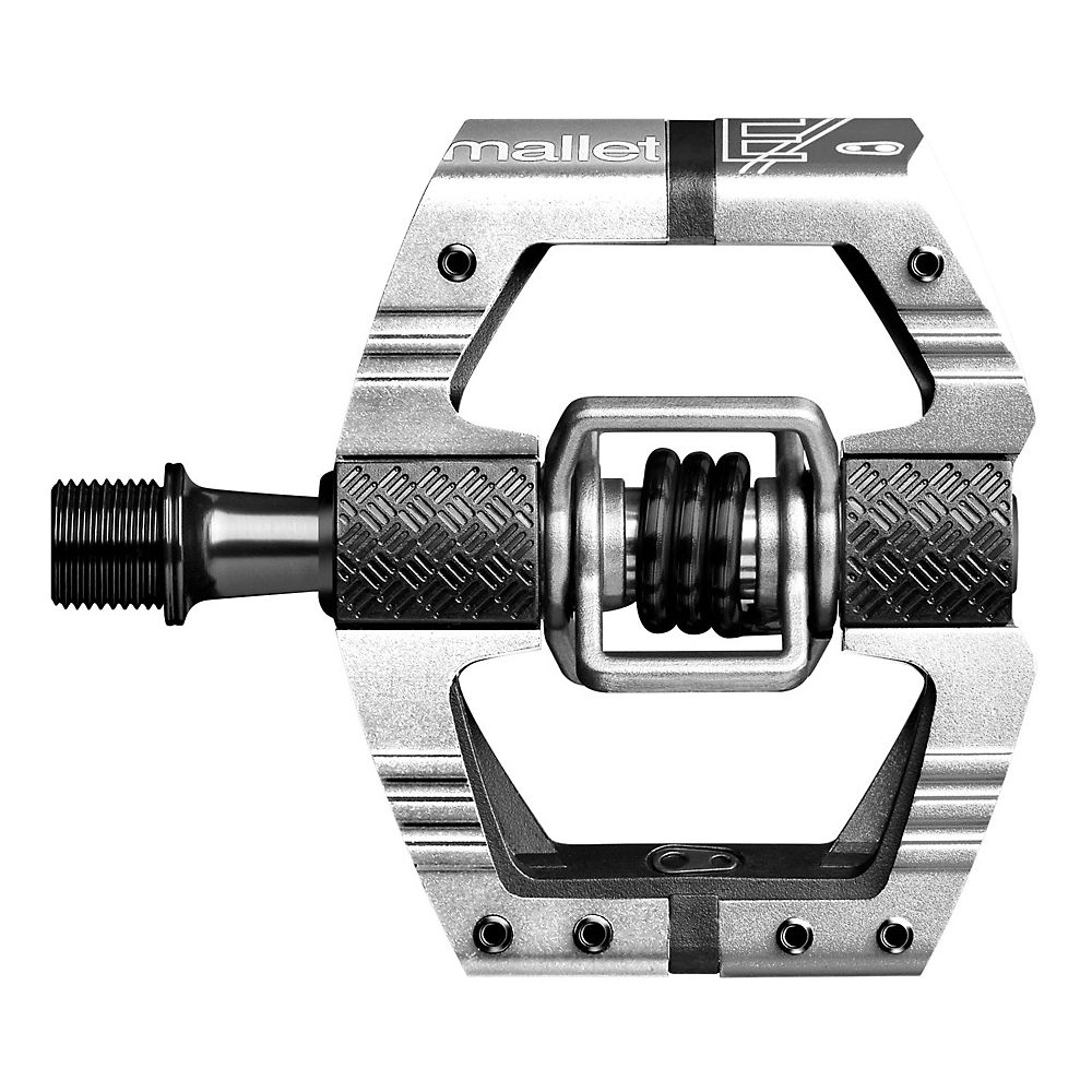 Pédales Crank Brothers Mallet-E LS - Argent, Argent