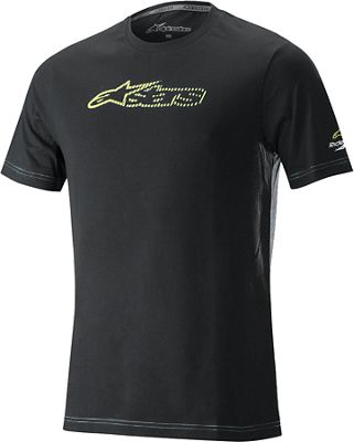 Maglietta Alpinestars Blaze 2 - nero - giallo acido, nero - giallo acido
