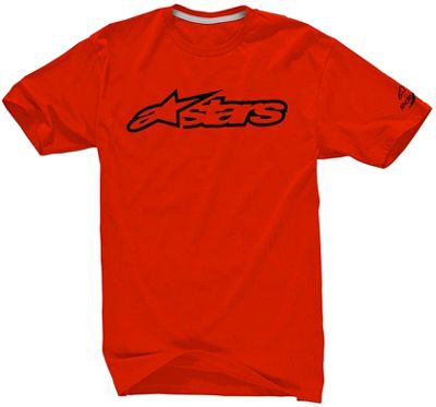 Maglietta Alpinestars Blaze 2 - rosso - nero - XXL, rosso - nero