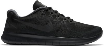 all black nike free run shoes