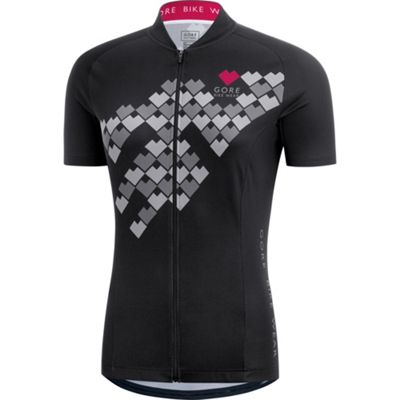 Gore Bike Wear Womens E Digi Heart Jersey SS17 review