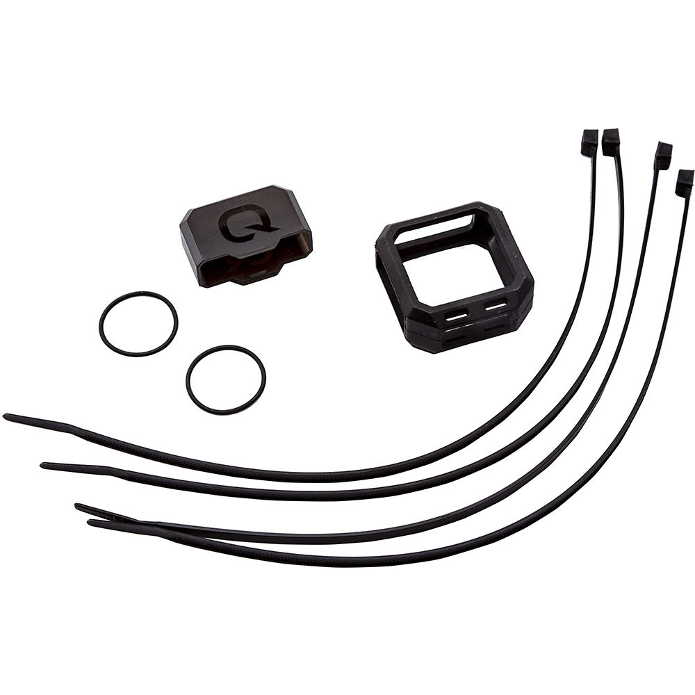 Kit de montage fourche à suspension Quarq - Noir - Mount and Cover, Noir