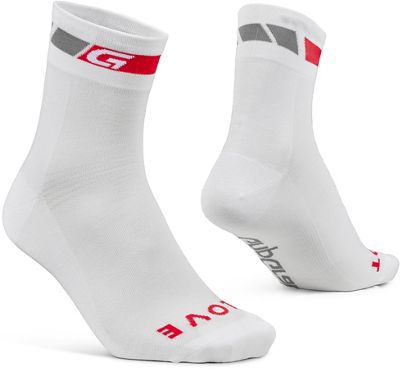 GripGrab Classic Regular Cut Socks - White - M}, White