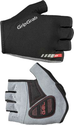 GripGrab EasyRider Padded Glove - Black - L}, Black