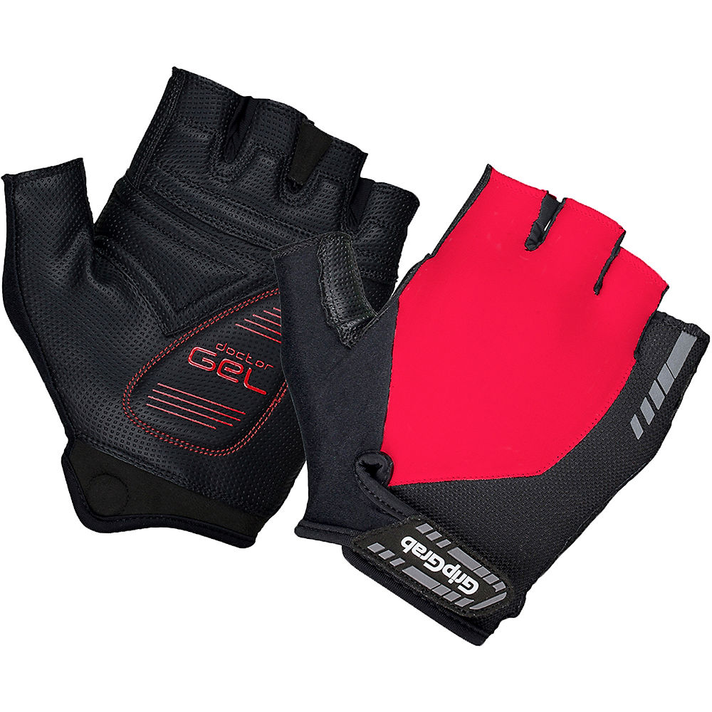 Gants courts GripGrab Progel - Rouge - M, Rouge