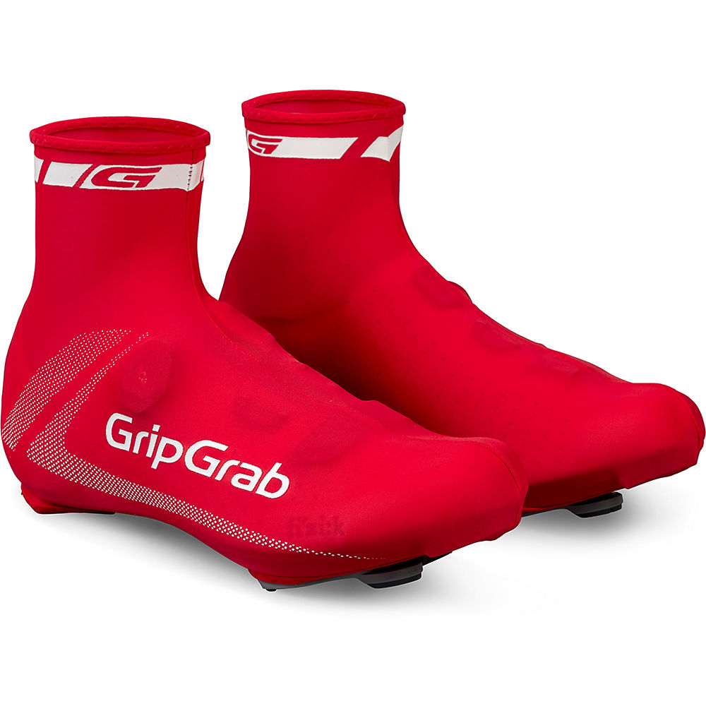 Couvre-chaussures GripGrab RaceAero - Rouge - One Size