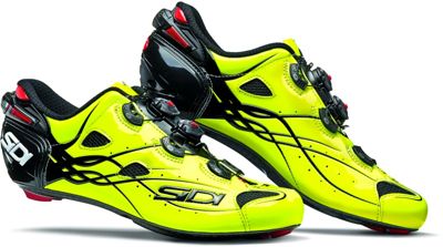 Chaussures route Sidi Shot Carbone SPD-SL - Noir - Jaune Fluo - EU 40