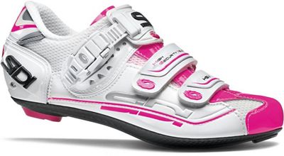Chaussures route Sidi Genius 7 Femme - White-White-Pink Flu - EU 36.5