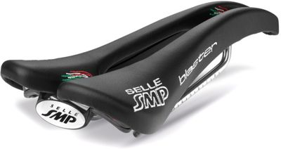 Selle SMP Blaster Bike Saddle - Black - 131mm Wide, Black