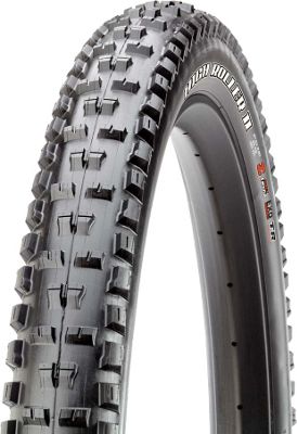 Maxxis High Roller II Plus MTB Tyre (3C-EXO-TR) - Black - Folding Bead, Black