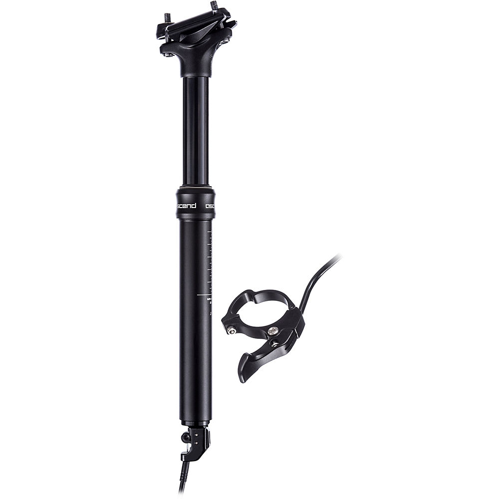 Brand-X Ascend CX Dropper Seatpost (85 & 105mm) - Black - 27.2mm, Black