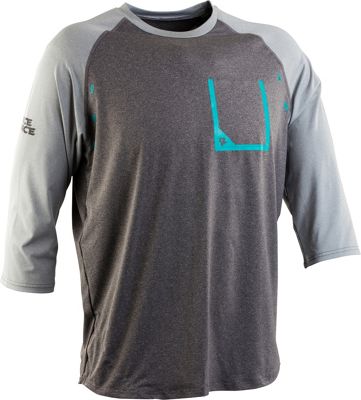 Maillot Race Face Stage (manches longues) 2017 - Noir - Gris