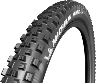 Michelin Wild AM Mountain Bike Tyre - Black - Folding Bead, Black