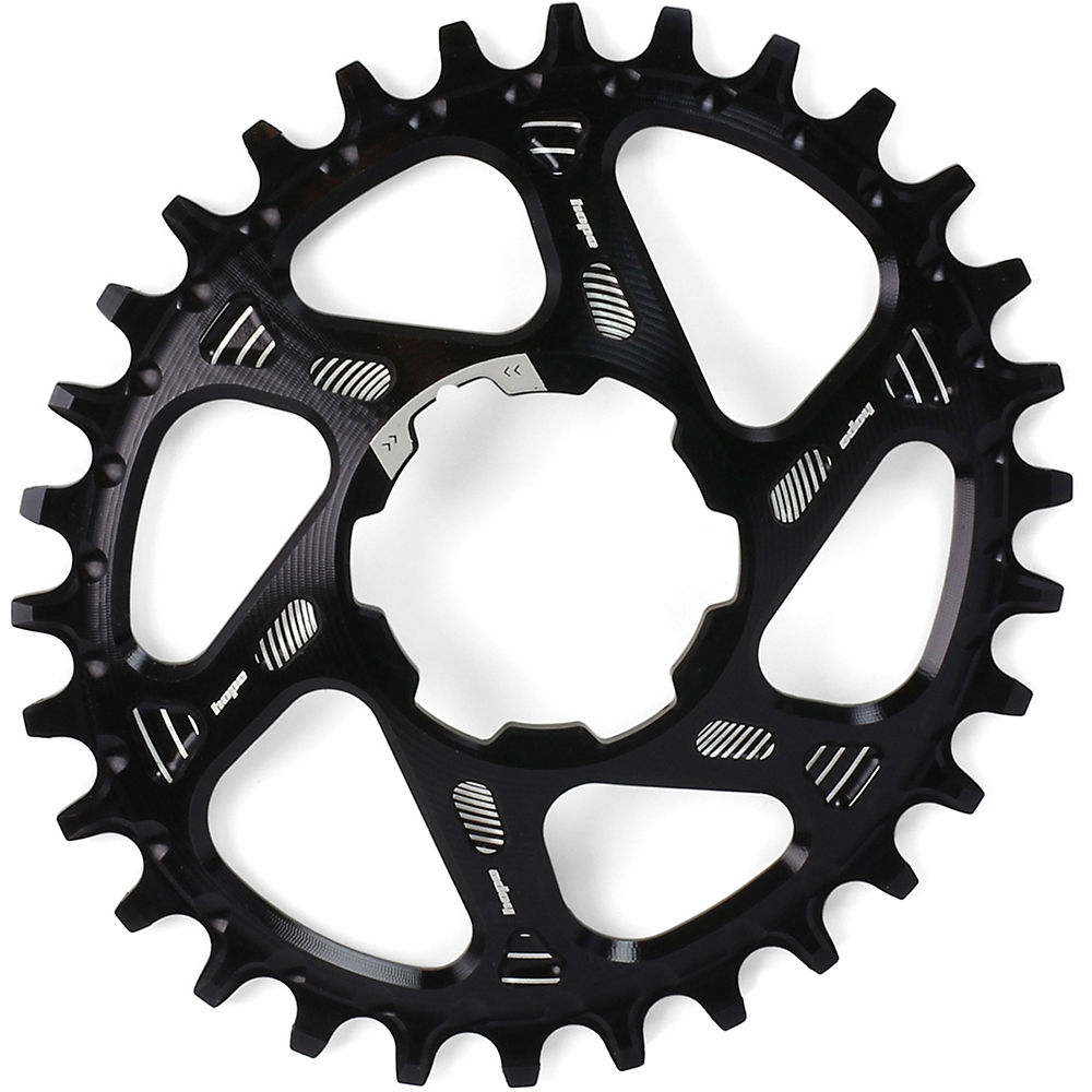 Anneau de retention ovale Hope sans étoile - Noir - Direct Mount, Noir