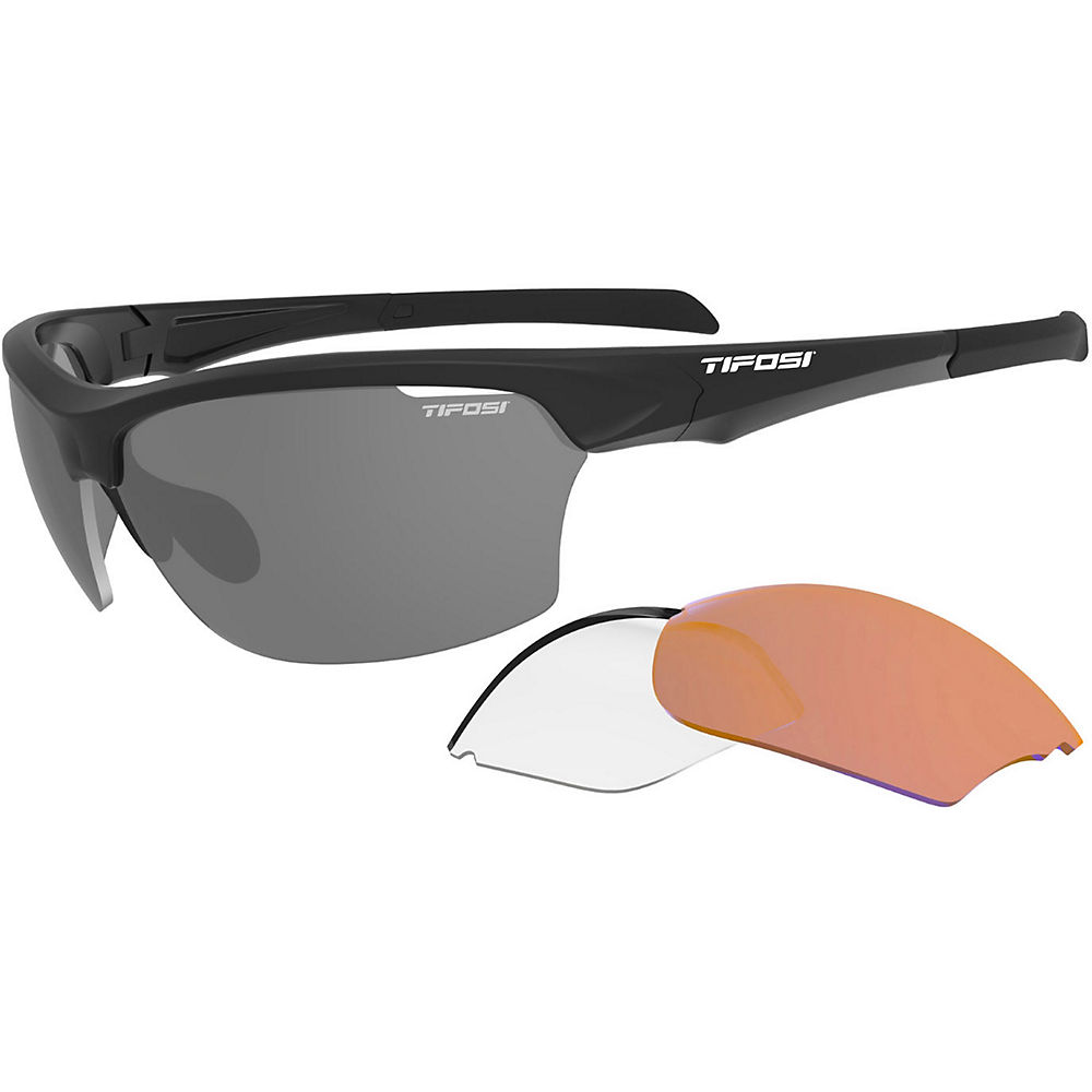 Lunettes de soleil Tifosi verre intense (interchangeable) - Matte Black, Matte Black