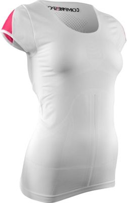 Maglia Donna Compressport Pro Racing Trail Maniche Corte 2017 - bianco, bianco
