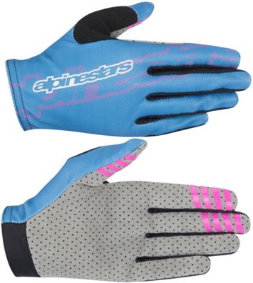 Gants VTT Alpinestars Stella F-Lite 2016 - Bleu - Fruit rouge - XL