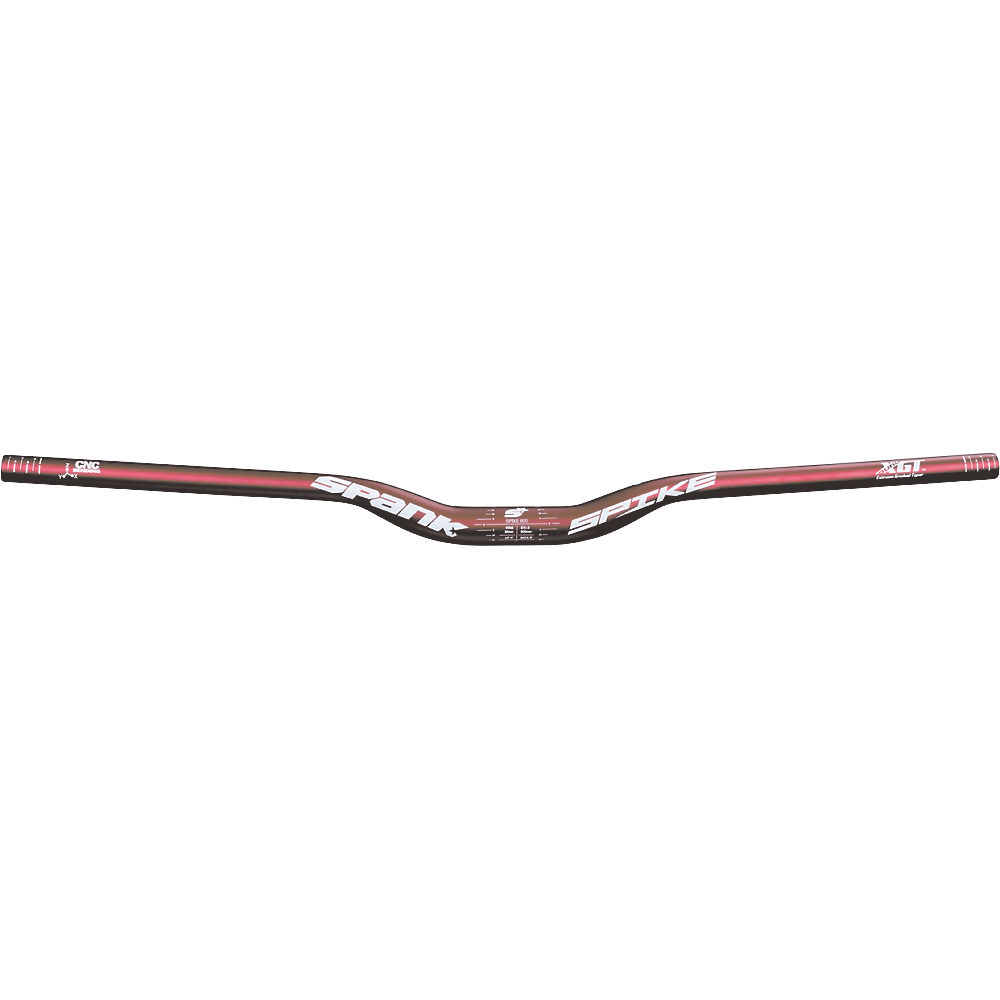 Cintre VTT Spank Spike 800 Race - Rouge - 31.8mm, Rouge