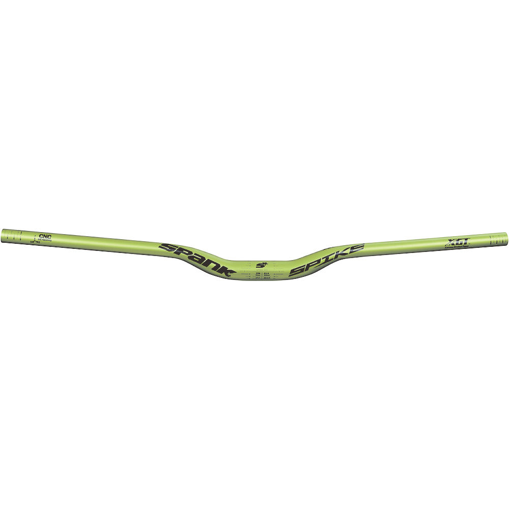 Spank Spike 800 Race Riser Bar - Toxic Wasabi Green - 31.8mm, Toxic Wasabi Green