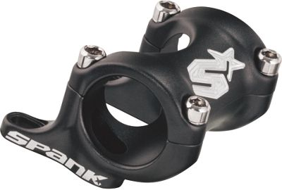 Spank SPIKE 25-30 DM Mountain Bike Stem - Black - 31.8mm, Black