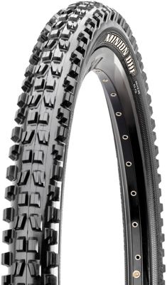 Maxxis Minion DHF Wide Trail Tyre (EXO-TR) - Black - Folding Bead, Black