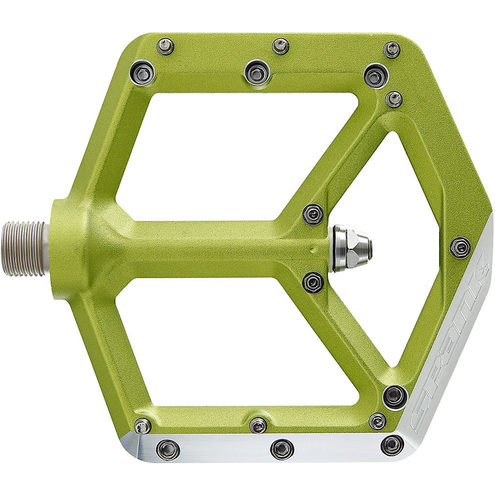 Pédales Spank Spike - Vert, Vert