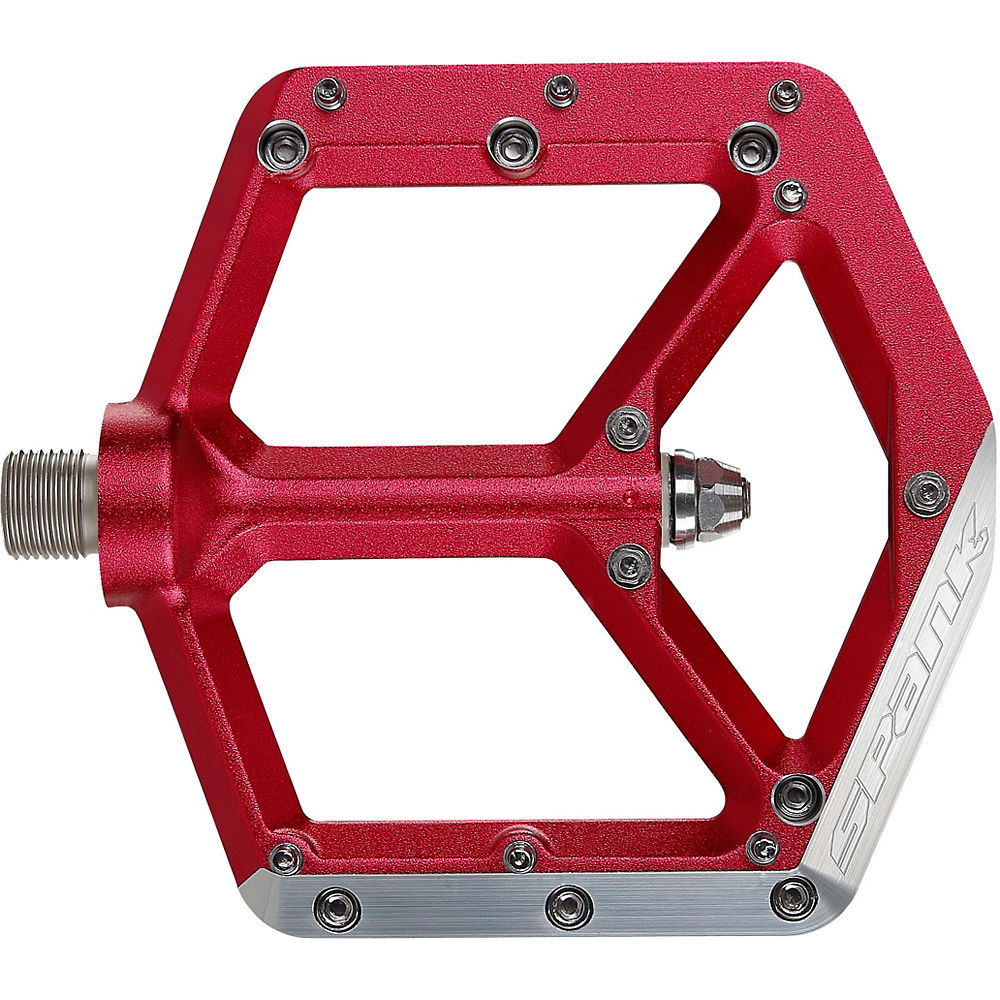 Pédales Spank Spike - Rouge, Rouge