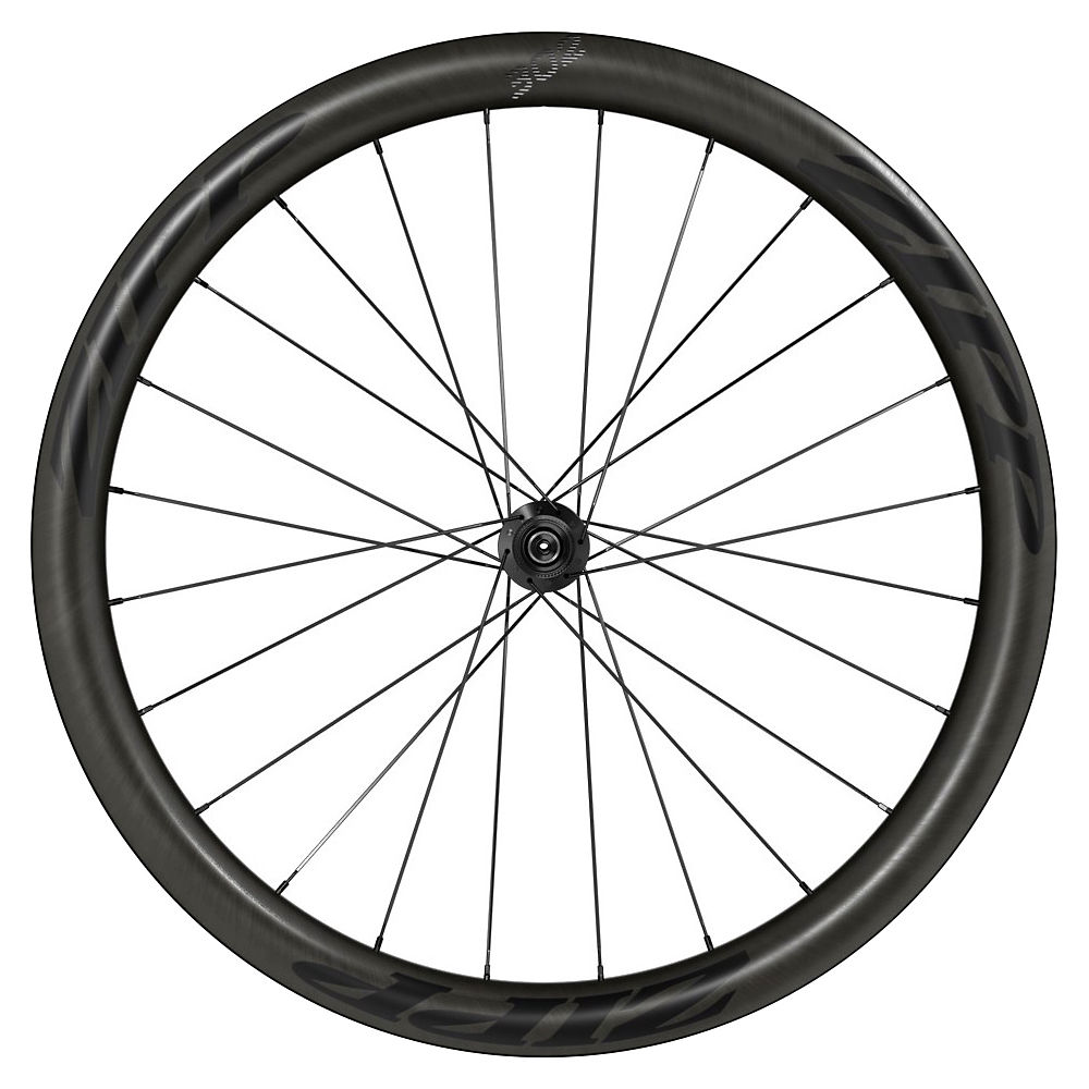 Roue à pneu route avant Zipp 302 Carbone à disque 2019 - Noir - QR & 12mm & 15mm Axle