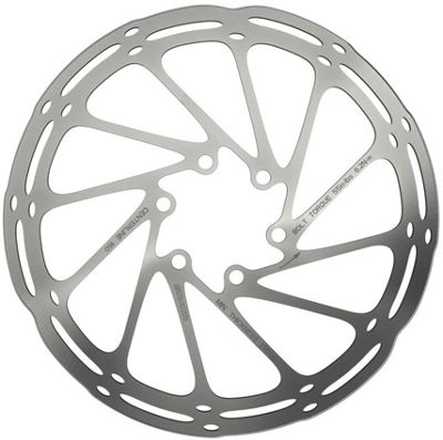 SRAM CentreLine Rounded Bike Rotor - Silver - 180mm}, Silver