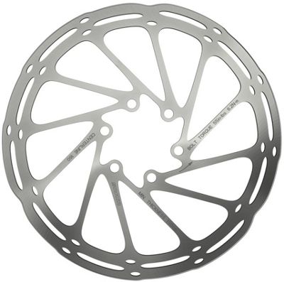 SRAM CentreLine Rounded Bike Rotor - Silver - 140mm}, Silver