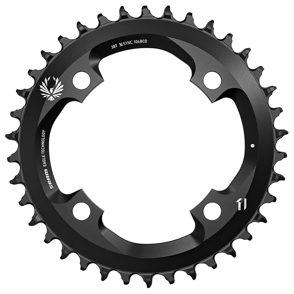 Plateau VTT SRAM Eagle - Noir - 4-Bolt, Noir