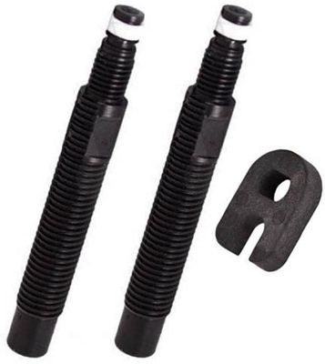 Prolongateurs de valve Schwalbe (paire) - Noir - 65mm