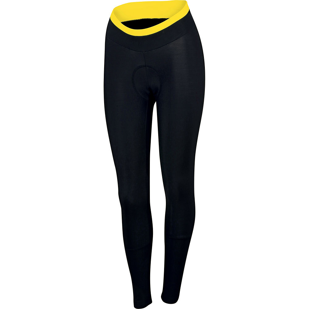 Collant Sportful Luna thermique - Noir - Jaune Fluo