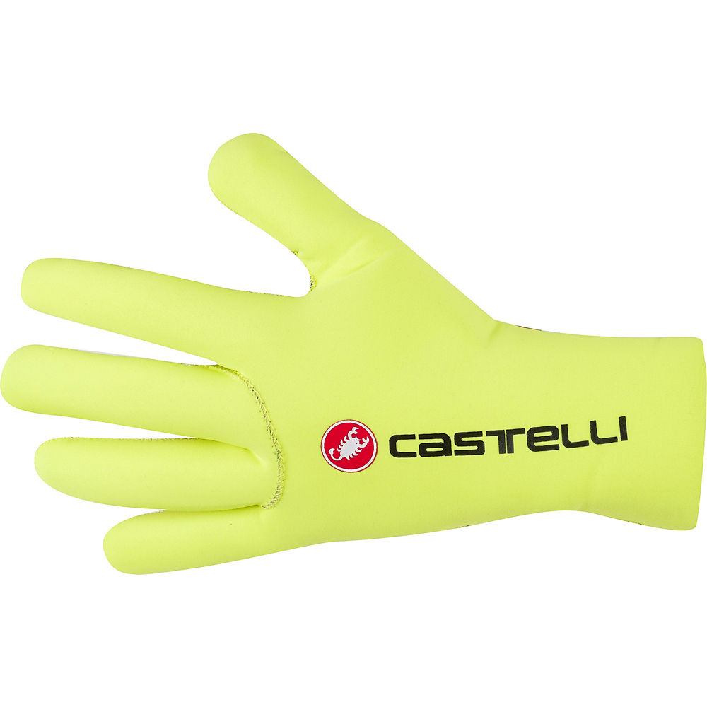 Gants Castelli Diluvio C - Jaune Fluro - XXL, Jaune Fluro