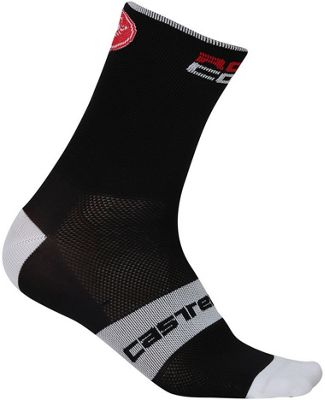 Chaussettes Castelli Rosso Corsa 6 - Noir - XXL