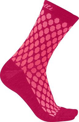 Castelli Women's Sfida 13 Sock AW19 - Brillant Pink - L/XL/XXL}, Brillant Pink