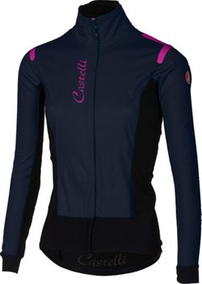 Veste Femme Castelli Alpha ROS - Bleu robe - Noir - XS