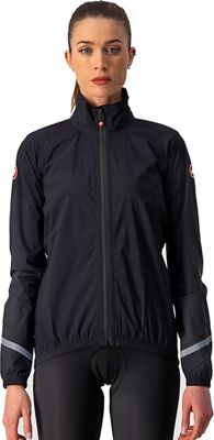 Castelli Womens Emergency Jacket - Light Black - XS}, Light Black