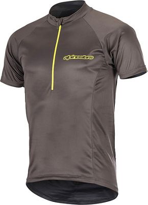 Maglia Alpinestars Elite Maniche Corte - Dark Shadow Acid Yellow, Dark Shadow Acid Yellow