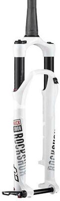 Fourche à suspension RockShox SID World Cup Solo Air (15mm) 2018 - Blanc-Noir - 100mm Travel, Blanc-Noir