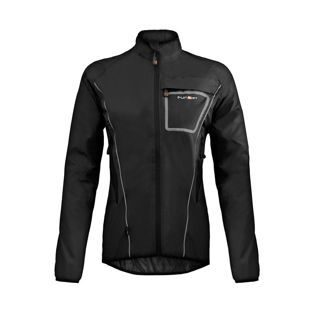 Veste vélo Funkier Storm imperméable Femme - Noir - XS, Noir