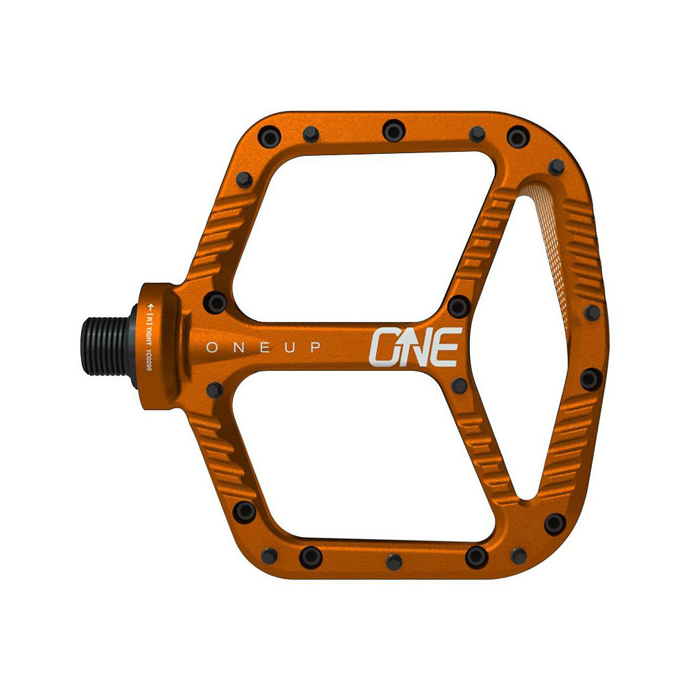 Pédales plates VTT OneUp Components (aluminium) - Orange