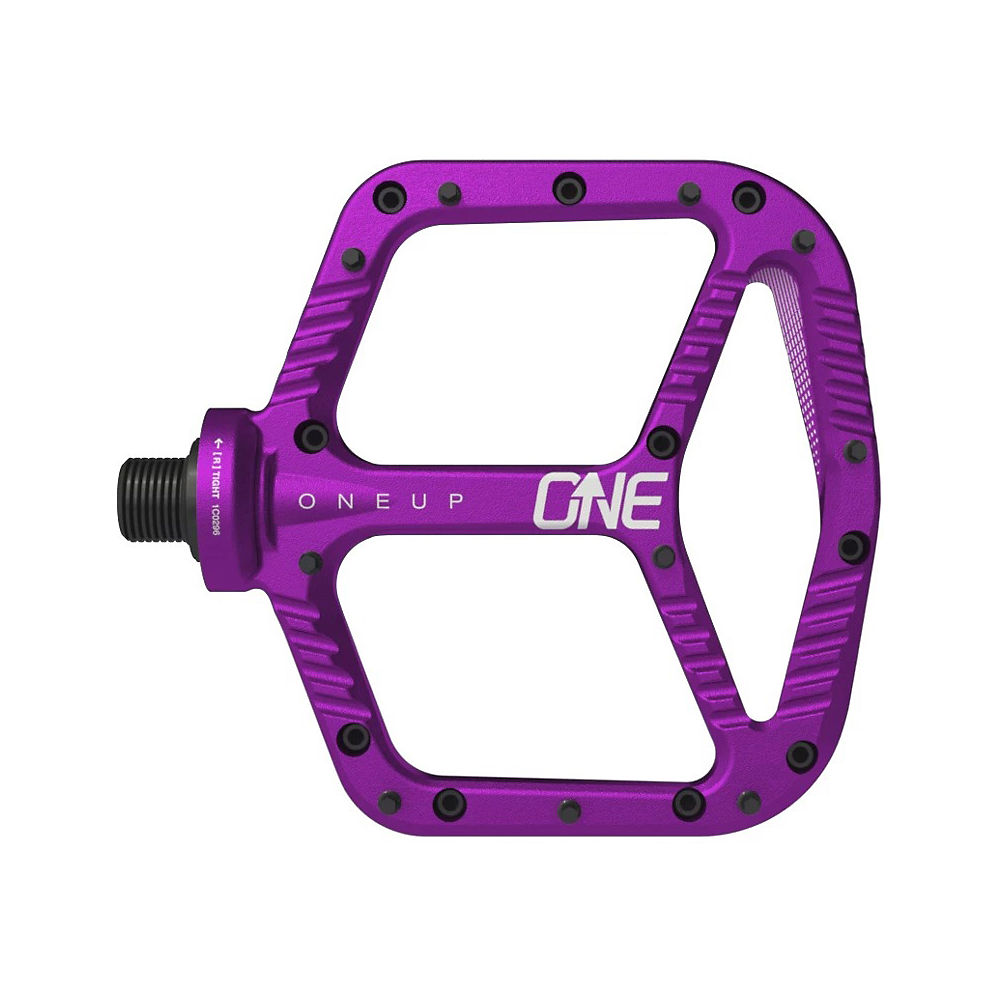 Pédales plates VTT OneUp Components (aluminium) - Violet, Violet