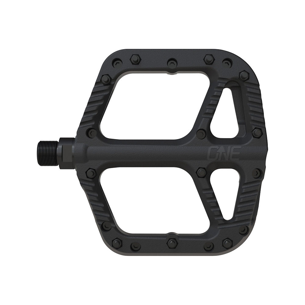 Pédales plates VTT OneUp Components Comp - Noir, Noir