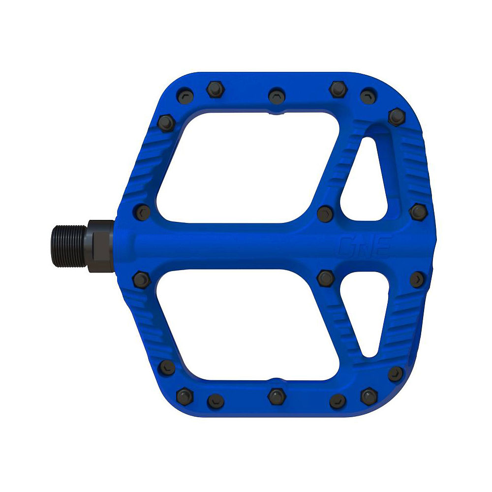 Pédales plates VTT OneUp Components Comp - Bleu, Bleu