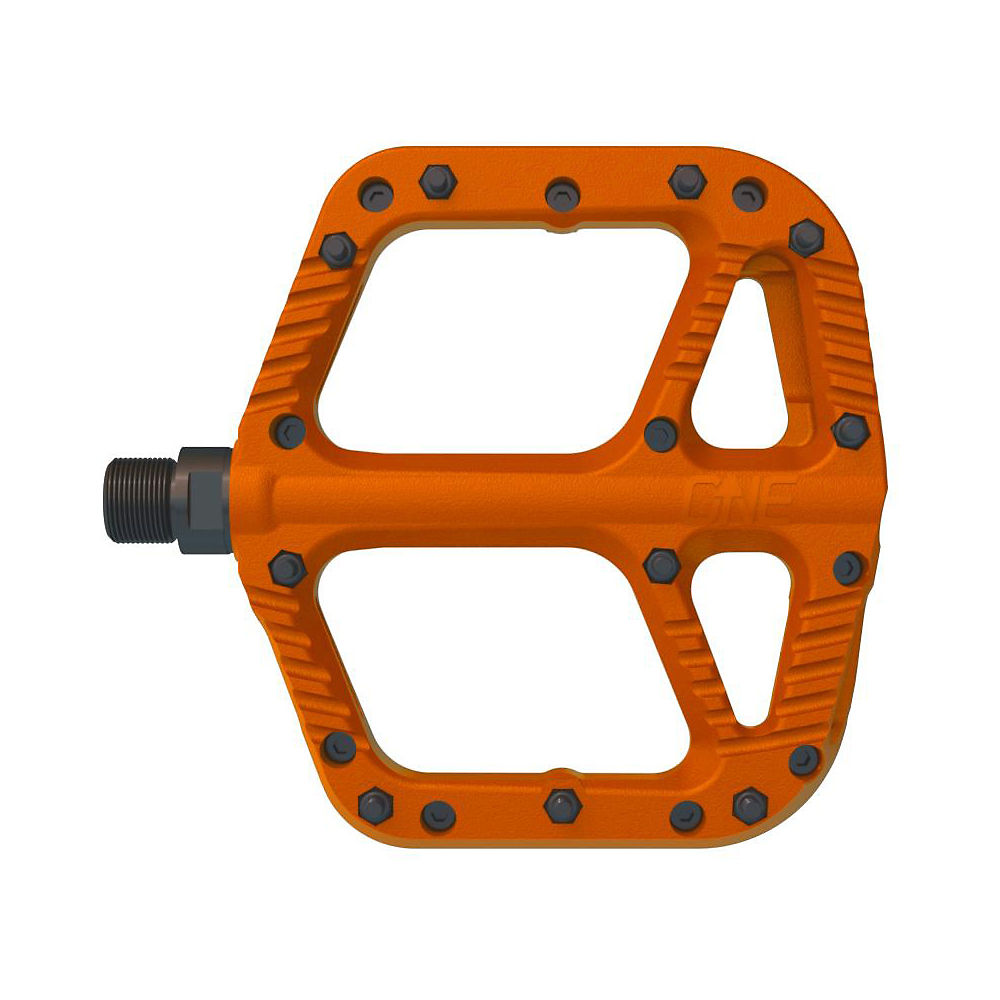 Pédales plates VTT OneUp Components Comp - Orange, Orange