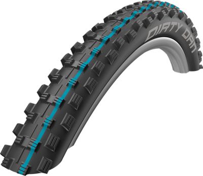 Pneu VTT Schwalbe Dirty Dan Addix LiteSkin - Noir - Bleu - Addix Speedgrip