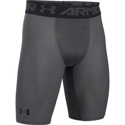 Short long Under Armour HeatGear Armour 2.0 - Carbon Heather/Noir